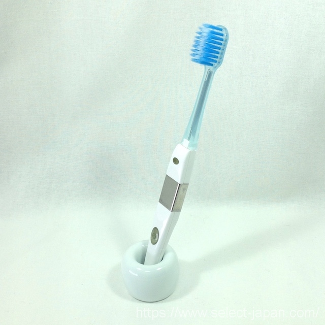 無印　白磁　歯ブラシスタンド　日本製