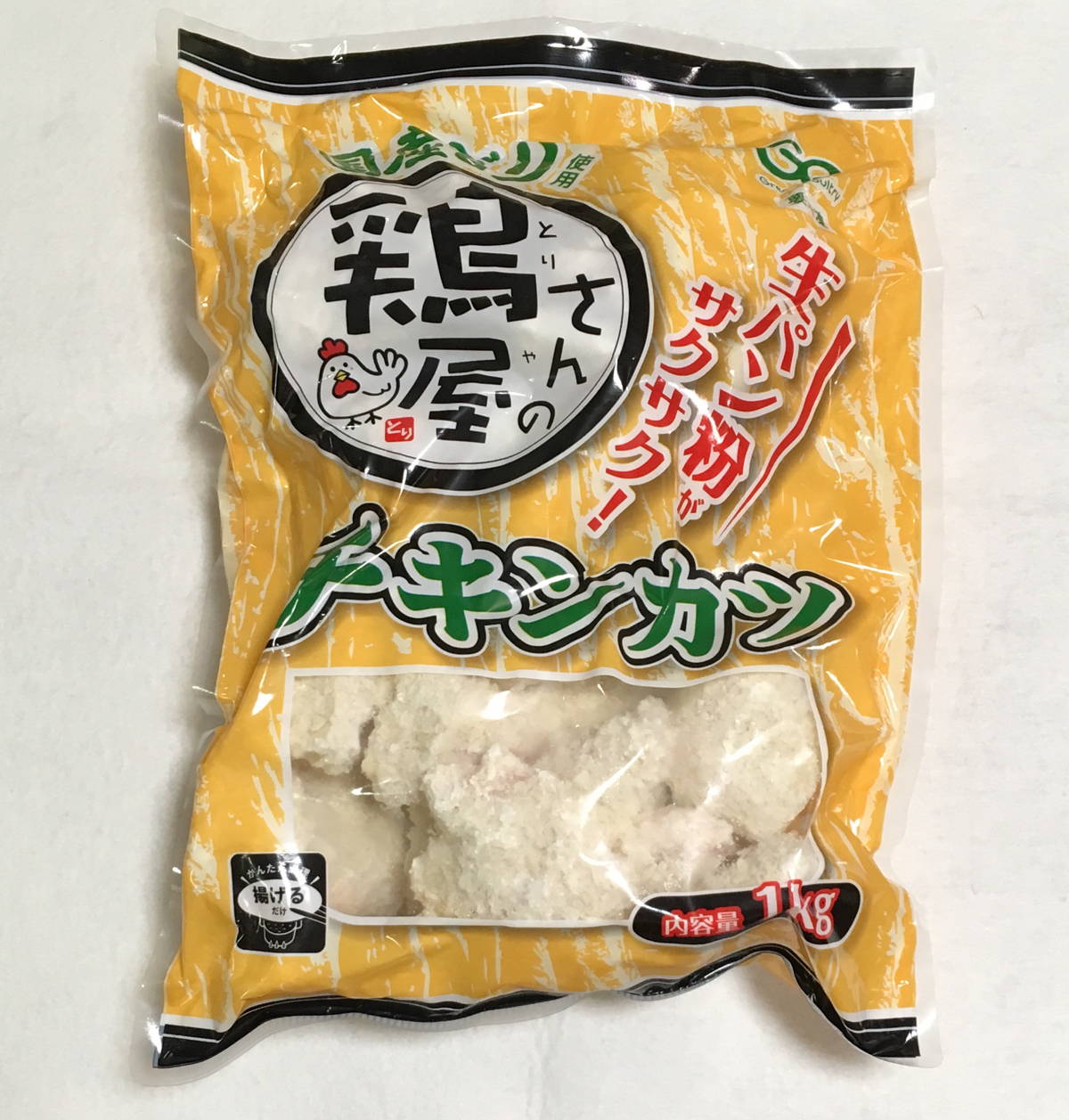 業務スーパー　国産　鶏屋さんのチキンカツ　冷凍食品