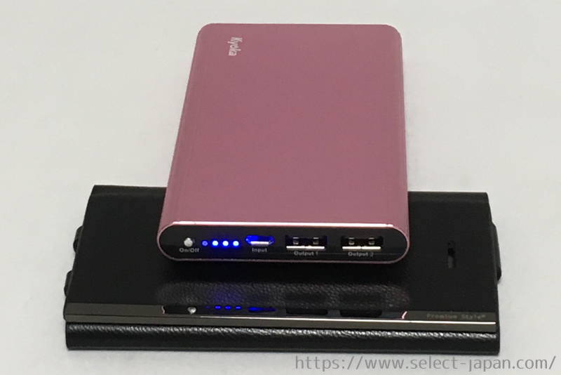 モバイルバッテリー　Kyoka 15000mAh 5.5Wh　中国製　made in japan　急速充電