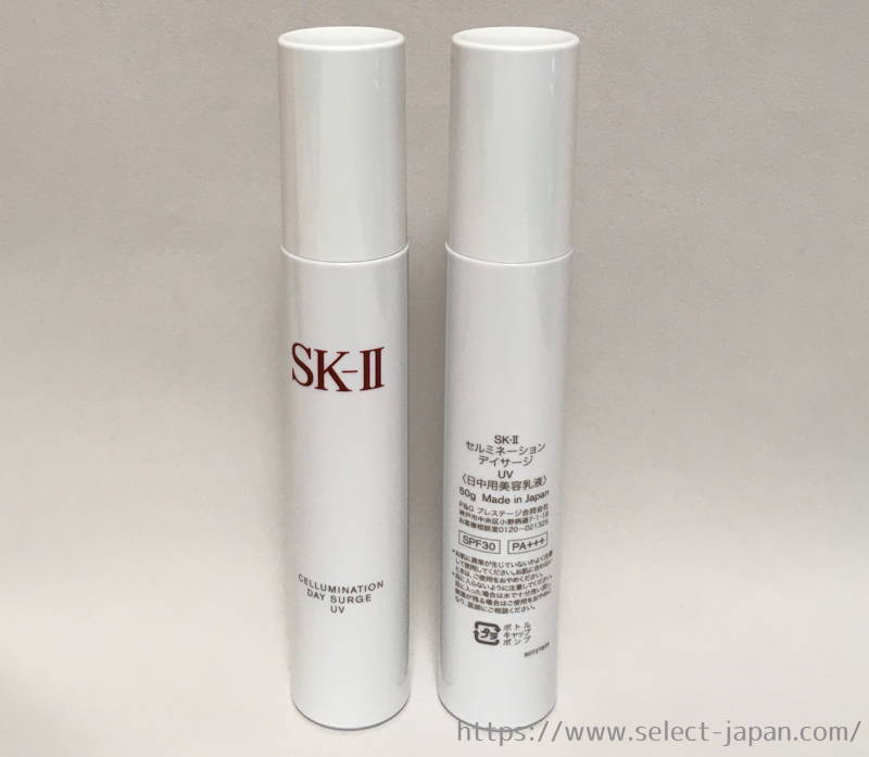 美白と保湿の化粧下地｜SK2セルミネーションデイサージUV | Select