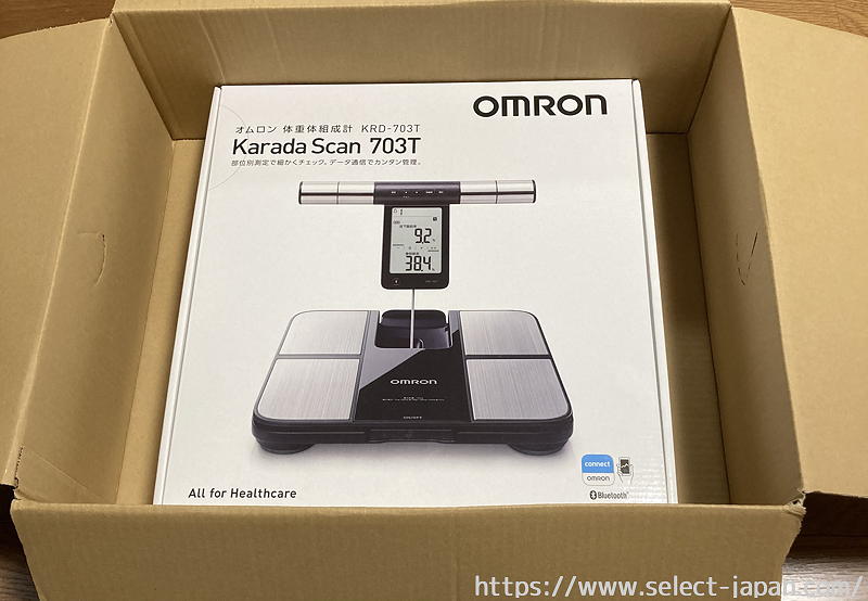 オムロン　体組成計　体重計　カラダスキャン　OMRON　KaradaScan　703T　made in china 中国製　ダイエット　体年齢