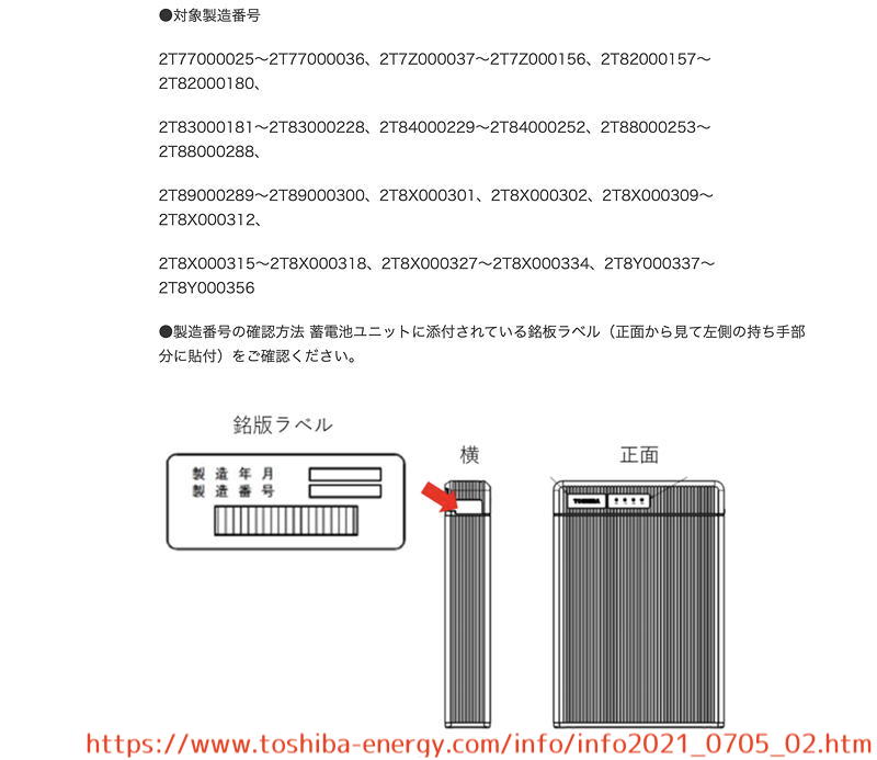 オムロン　蓄電池　太陽光発電　発火　火災　リコール　自主回収　LG