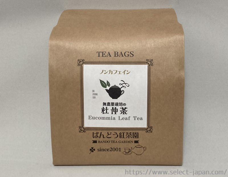 ばんどう紅茶園　杜仲茶　国産　長野県産　ノンカフェイン　飲みやすい　中性脂肪　改善