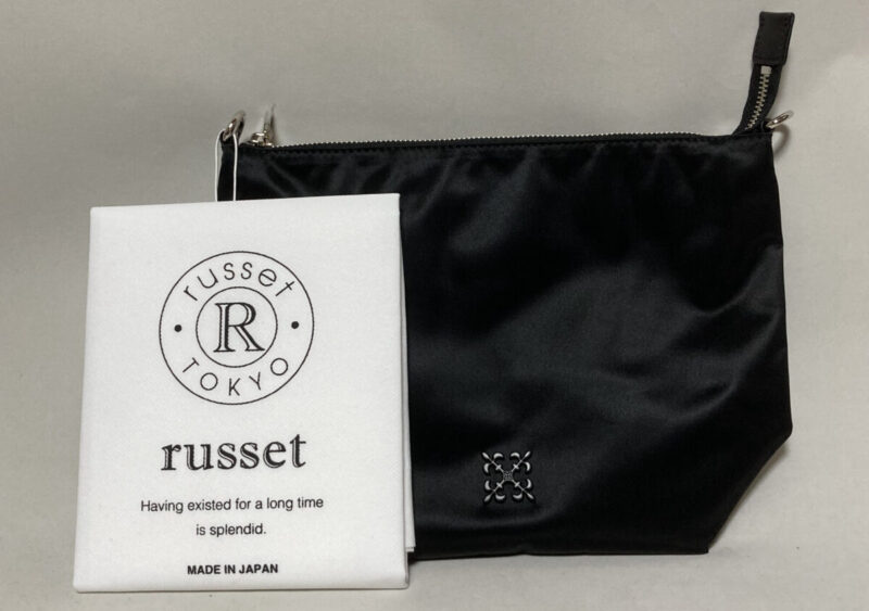 russet ラシット クラウドナイロン シンプルショルダーバッグ 日本製 made in japan 軽量 軽い