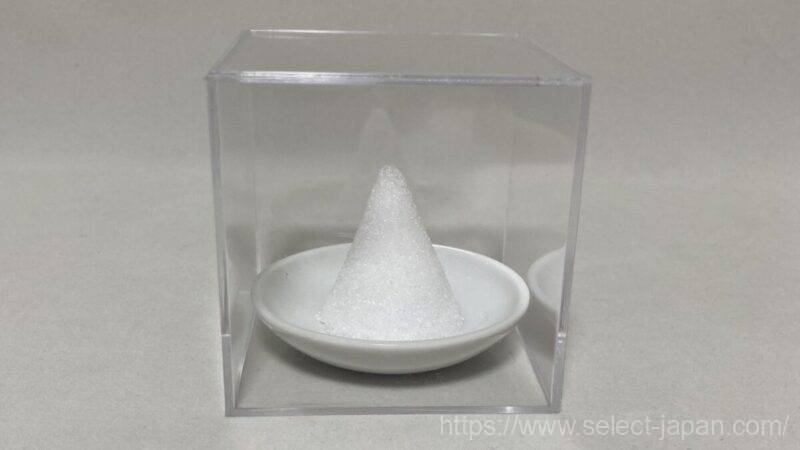 盛り塩　埃　対策　ケース　方法　作り方　クリアキューブ　アクリルキューブ