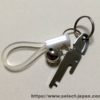 100円　鈴付き　キーホルダー　自転車　日本製　made in japan